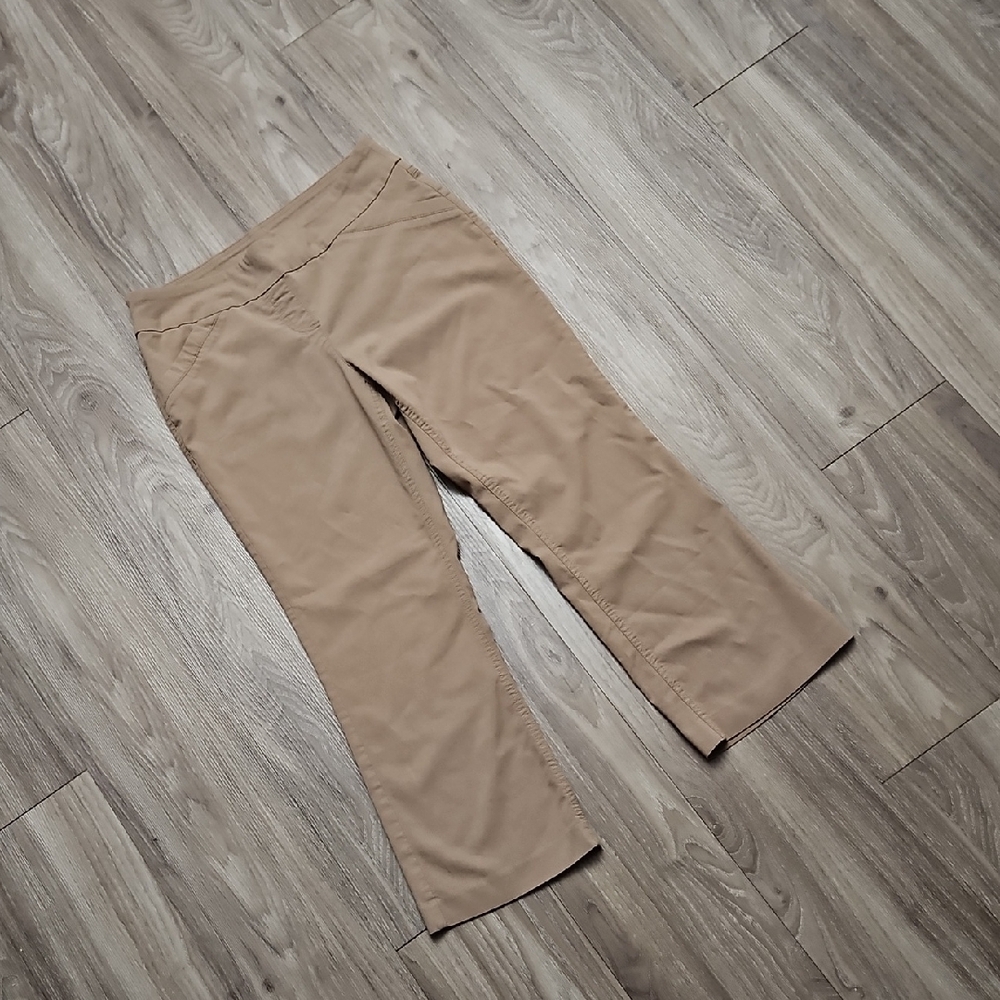 Kim Rogers Casual Pants With Back Pockets 12 Petite Short Soft & Stretchy